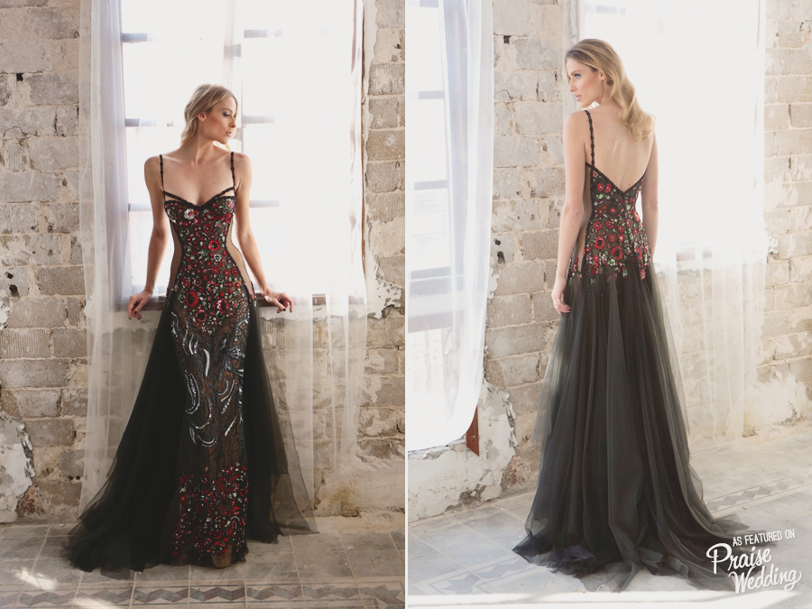 Galia Lahav's new evening collection, Black Pearl, inspired by stories of Pirates and Mermaids,  is absolutely stunning!  