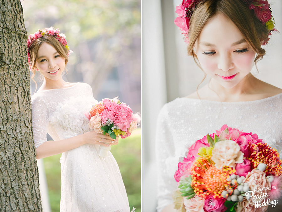 This super sweet bridal session makes our heart sing!