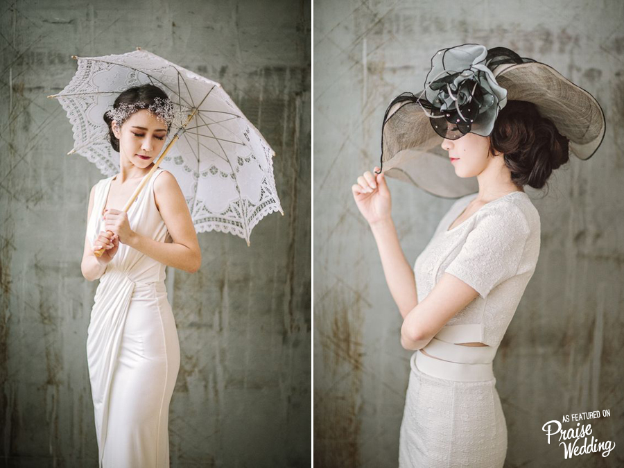 Wow-ee! Romantic, modern and classic, this bridal session is mind-blowingly gorgeous!