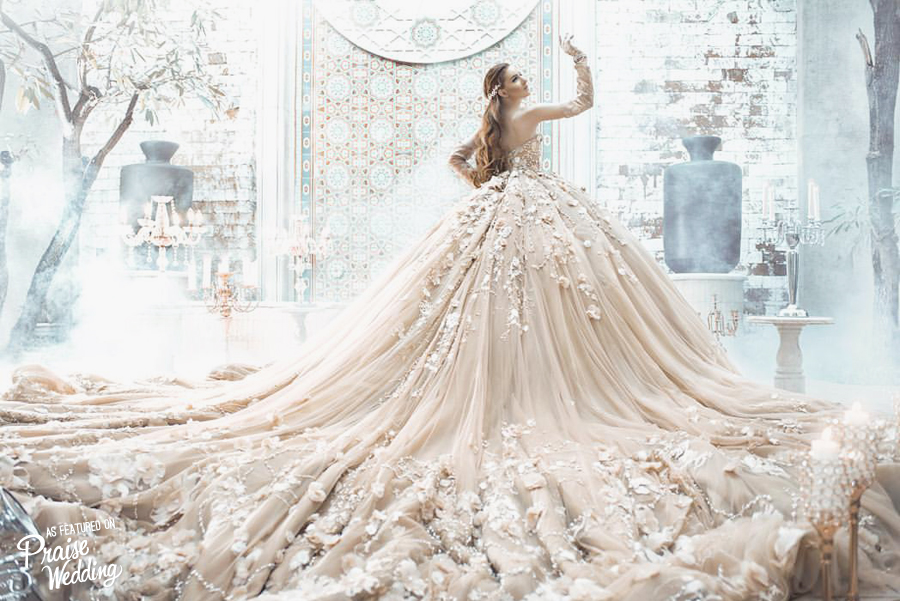 Wow! This gown from Etiquette is totally obsession-worthy, yes?