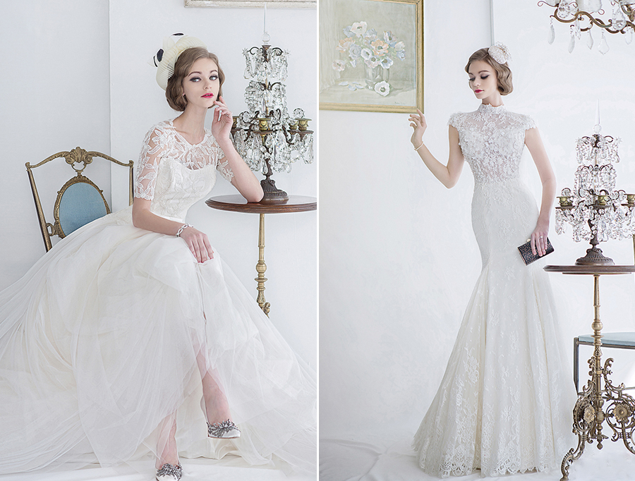 Obsession-worthy laced gowns from Ray & Co. to dream of all day!