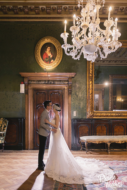 This gorgeous Venice affair is the definition of modern elegance!