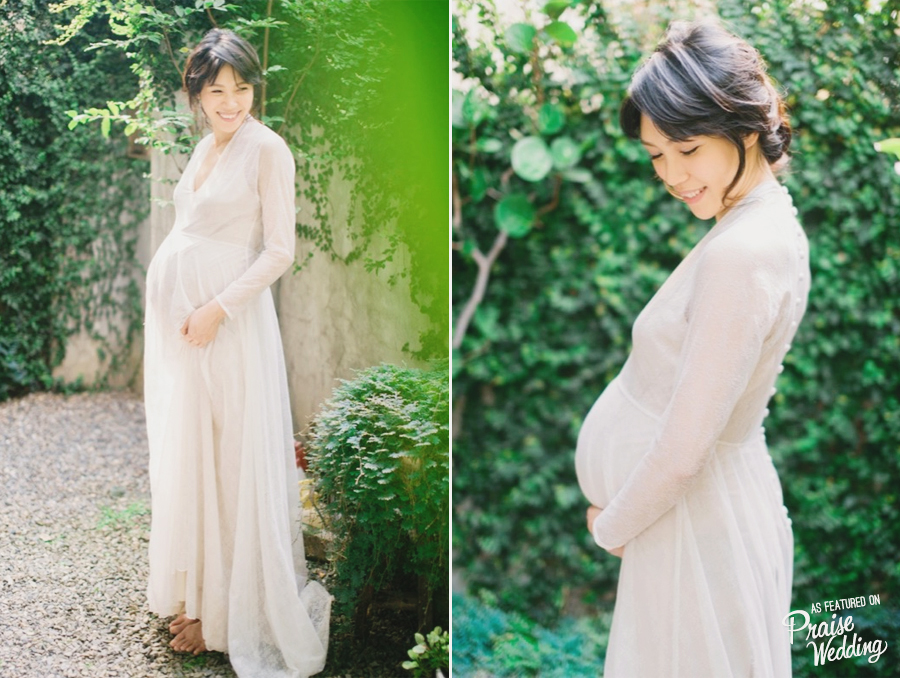 A mother's love is instinctual, unconditional, and forever! This effortlessly beautiful maternity session says it all. 