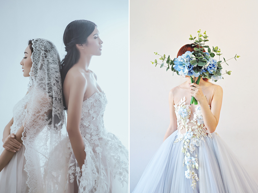 We could never turn down beautiful lace, and these stunning gowns from Enst Couture are making us swoon!