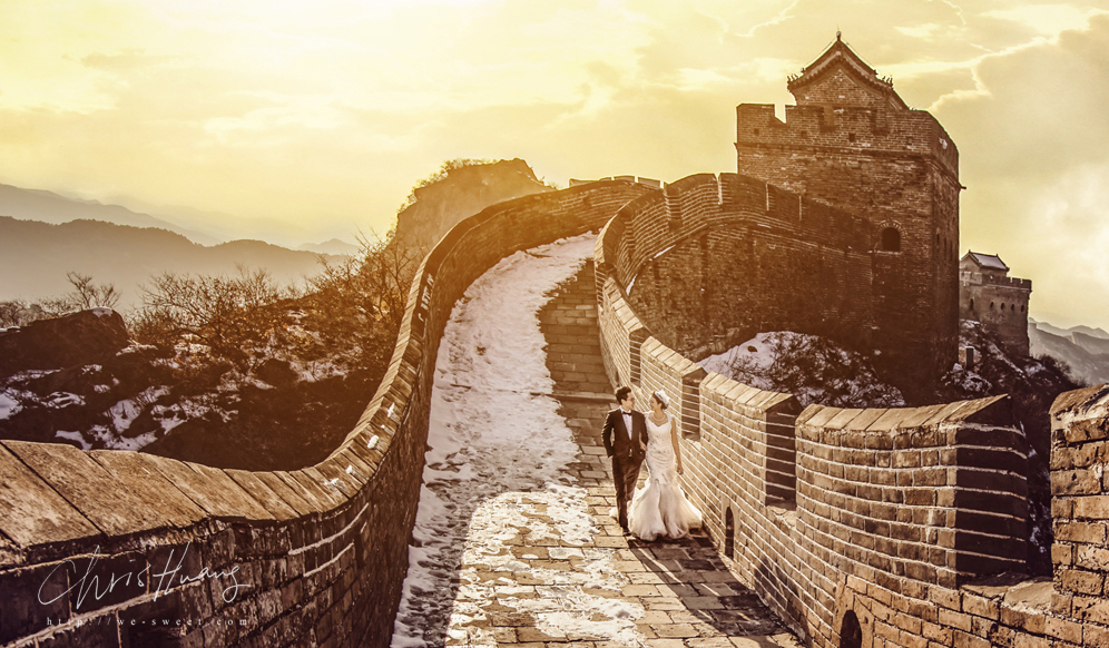 Yes, the great wall! Incredible piece of history captured artistically to reflect the path of love!
