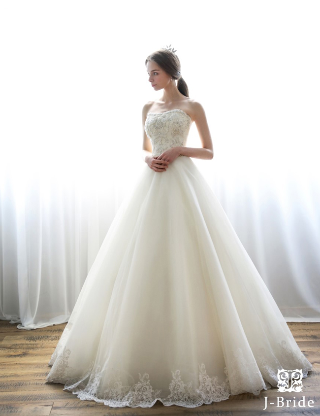 This classic elegant gown from J Bride is showing major princess vibes!