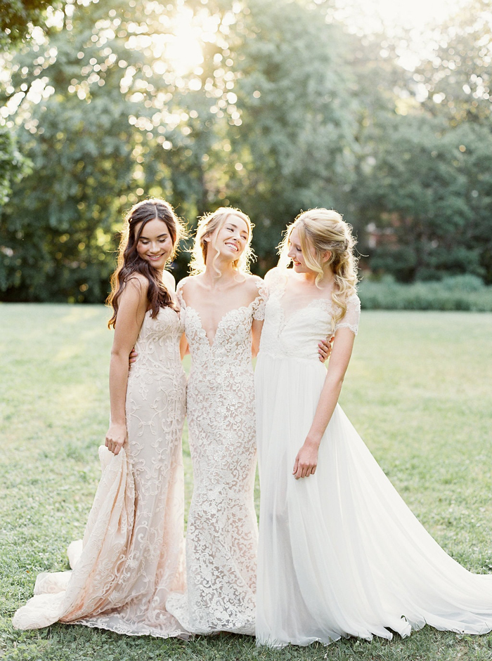 In love with these chic romantic gowns from Isabelle Armstrong featuring exquisite embroidery and elegant silhouettes!
