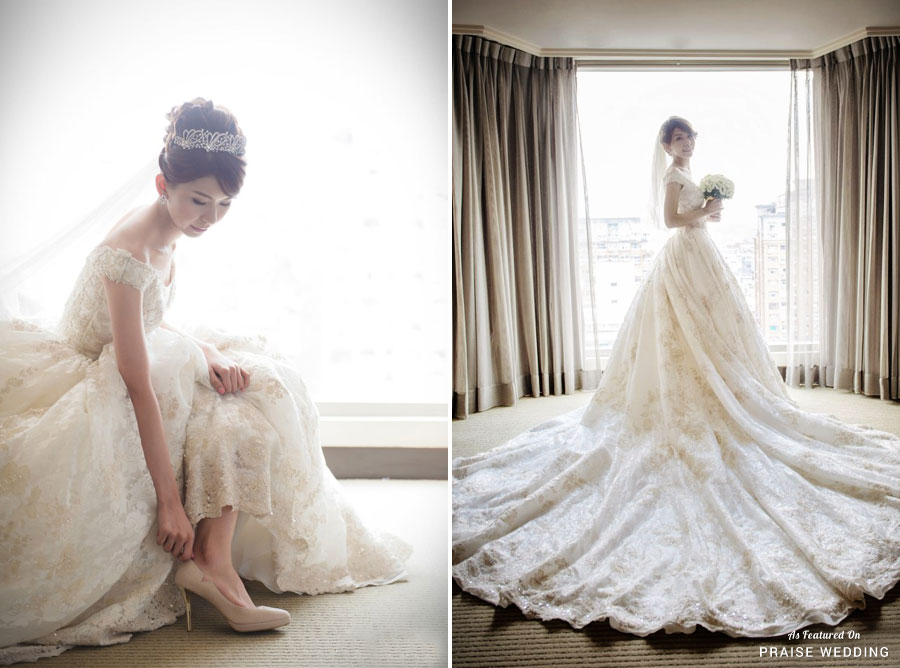 This romantic bridal session has captured the timeless elegance and natural beauty of this stunning bride!