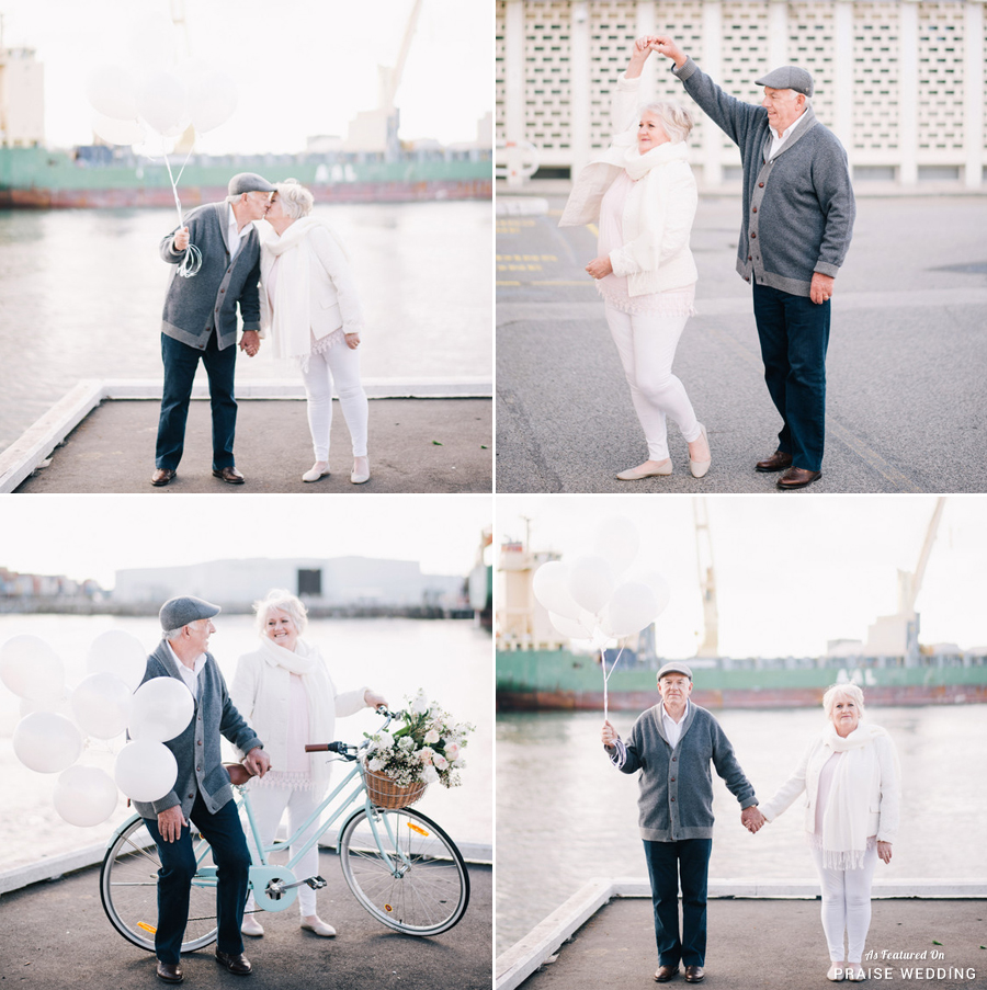 There's really nothing more romantic than growing old together with the love of your life. And this adorable couple is still so in love after being together for 50 years!