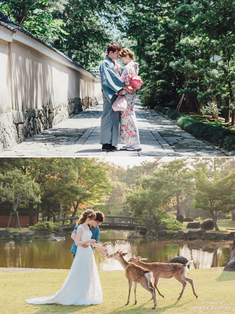 We love destination prewedding photos! Take a trip to Japan and simply have fun while our recommended photographer captures your best memories!