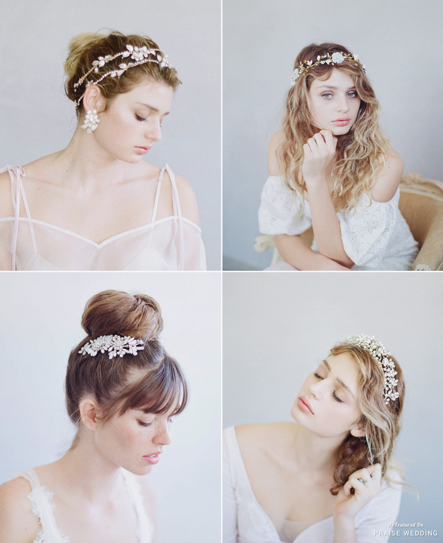 These enchanting hair accessories from Twigs and Honey's new collection are officially on our wish list!