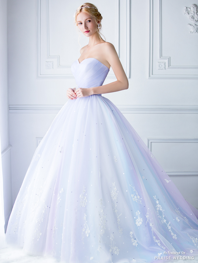This romantic gown from Digio Bridal personifies femininity with a trace of fairy tale magic!